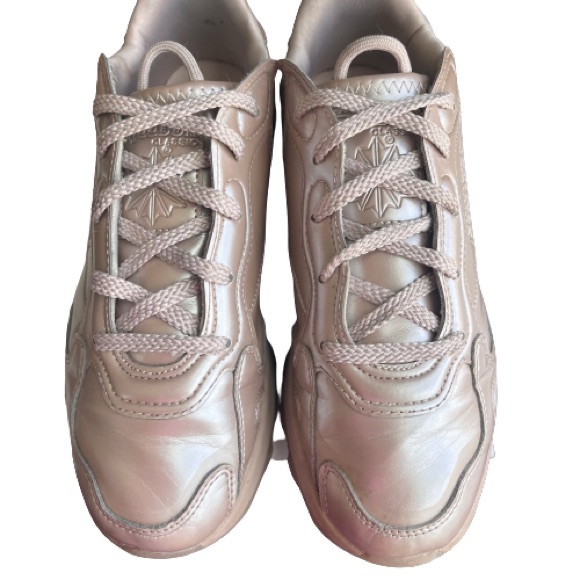Rose Gold Reebok Sneakers - Picture 5 of 9